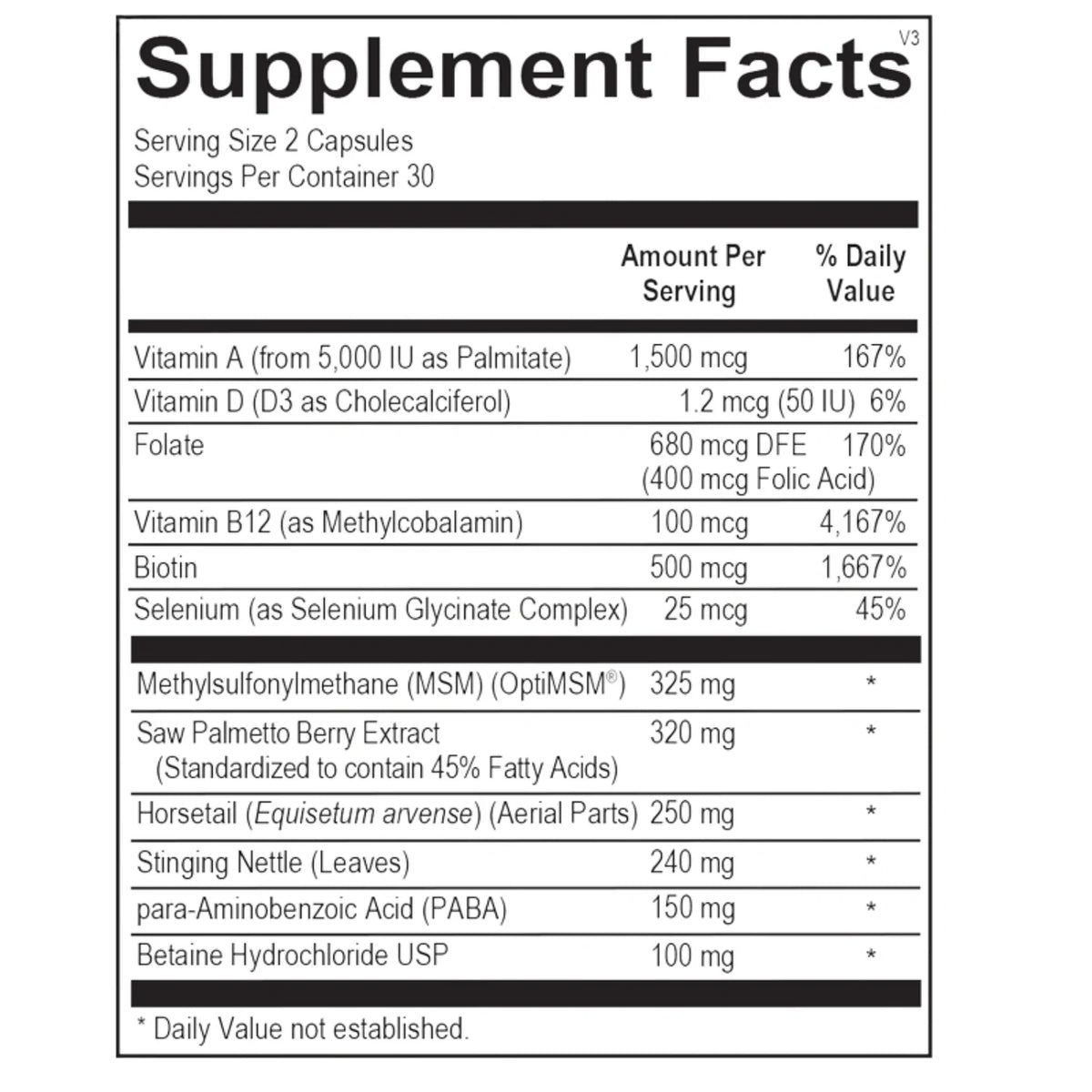 Cosmedix-Suppliment-facts-by-ortho-molecular-products