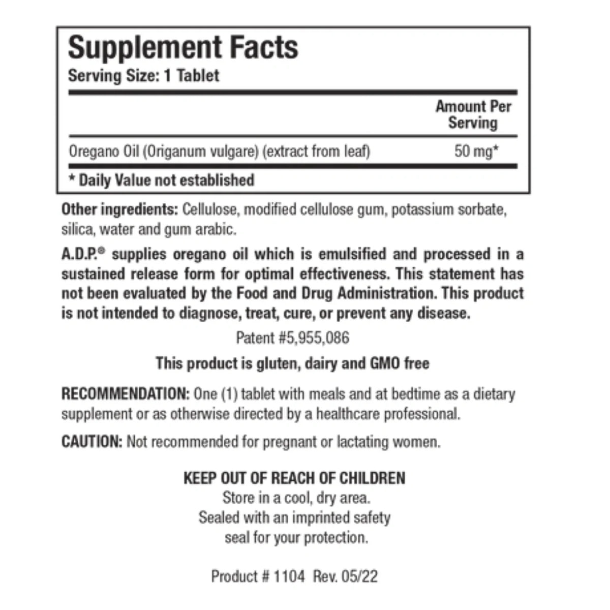 ADP – 60 Tablets – Biotics Research
