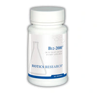 B12-2000 Lozenges – 60 Lozenges – Biotics Research