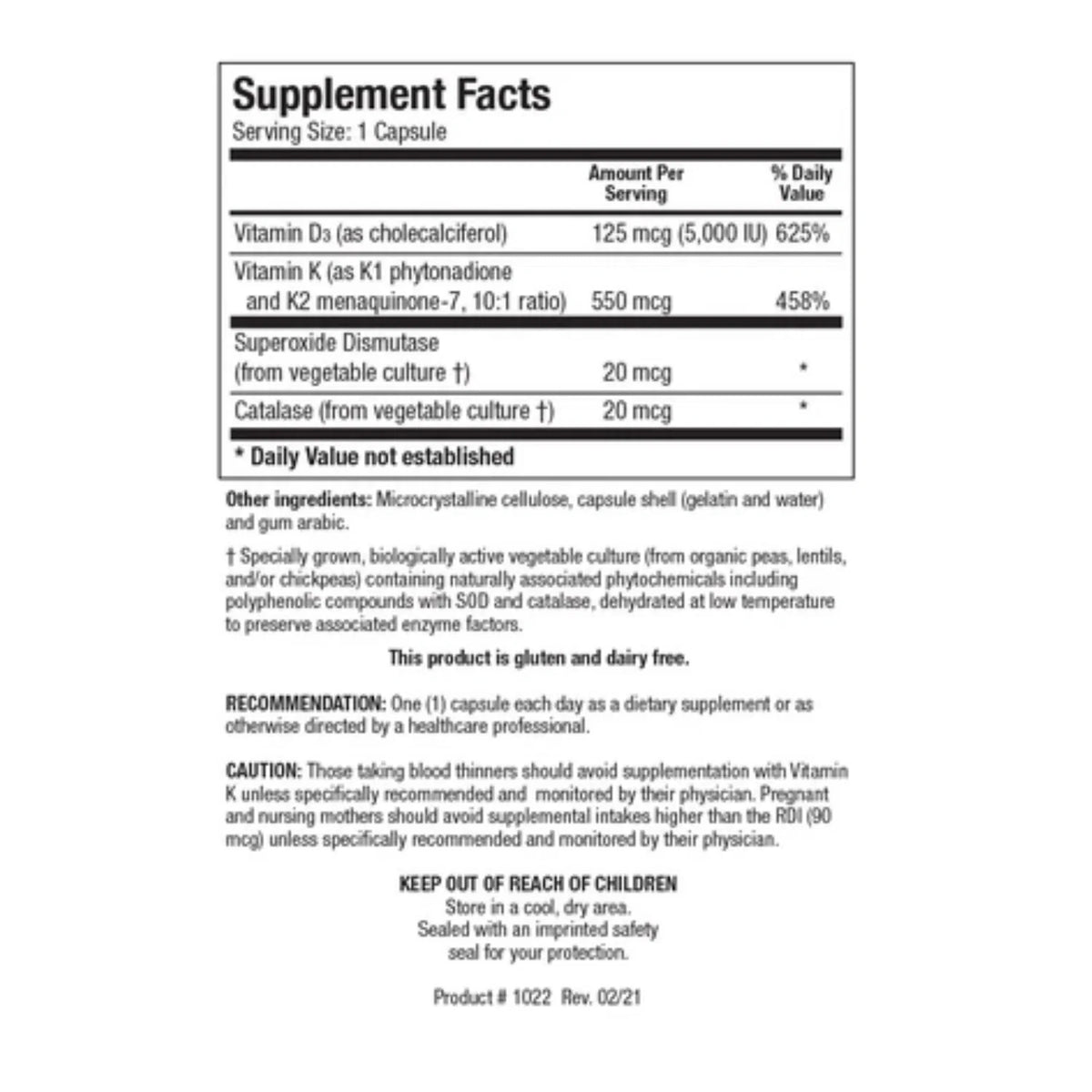 Bio-DK Caps – 60 Capsules – Biotics Research