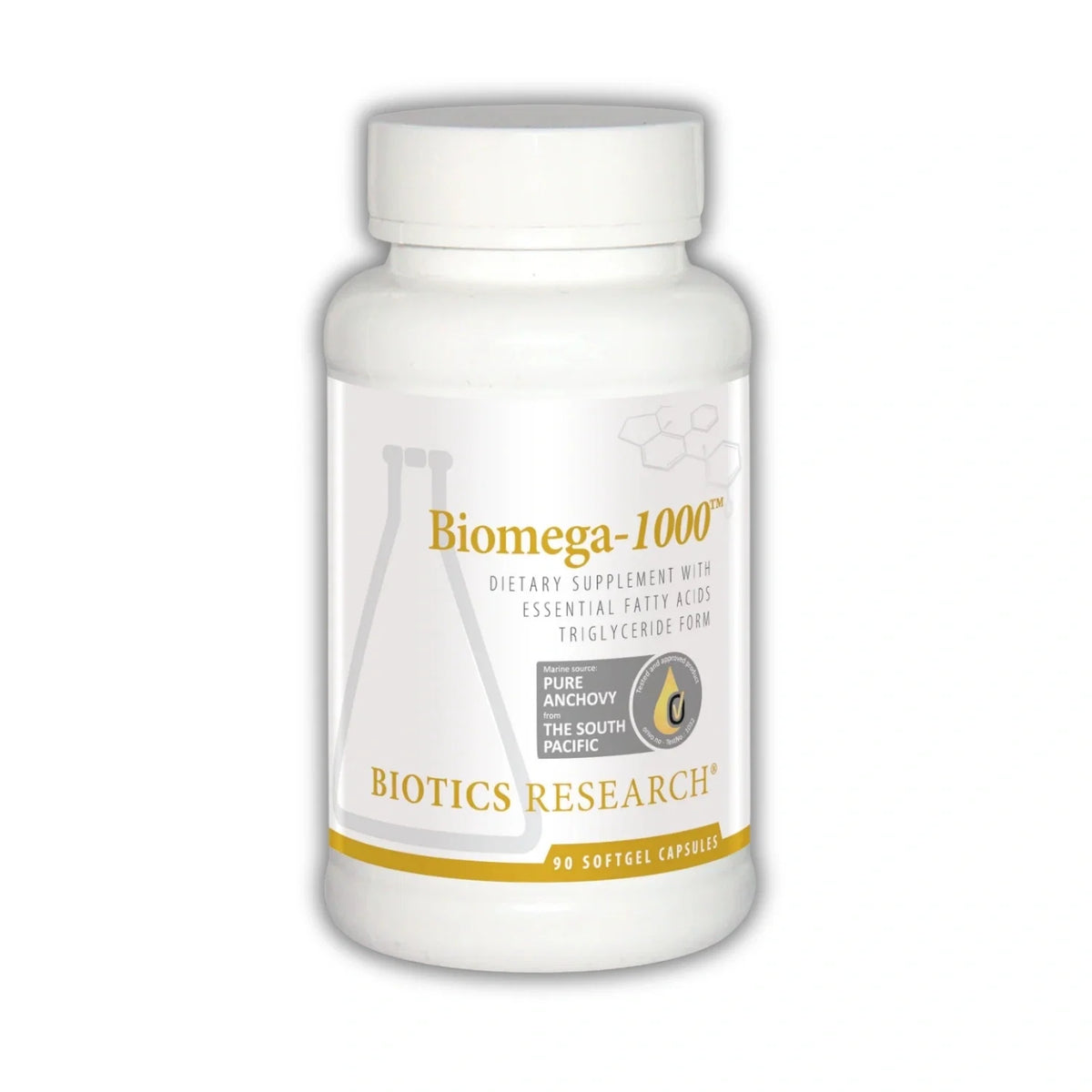 Biomega-1000 – 90 Softgels – Biotics Research