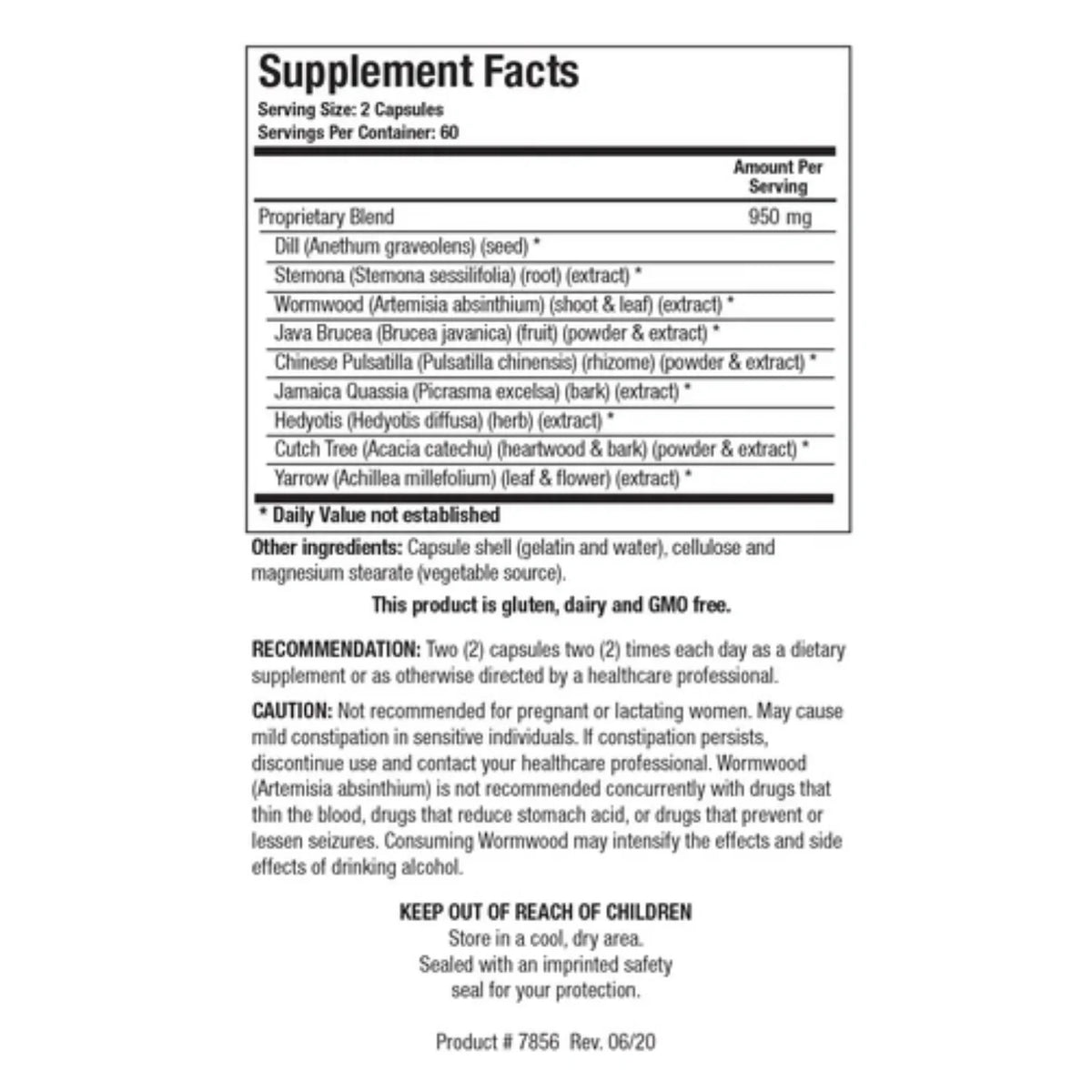 Dysbiocide – 120 Capsules – Biotics Research