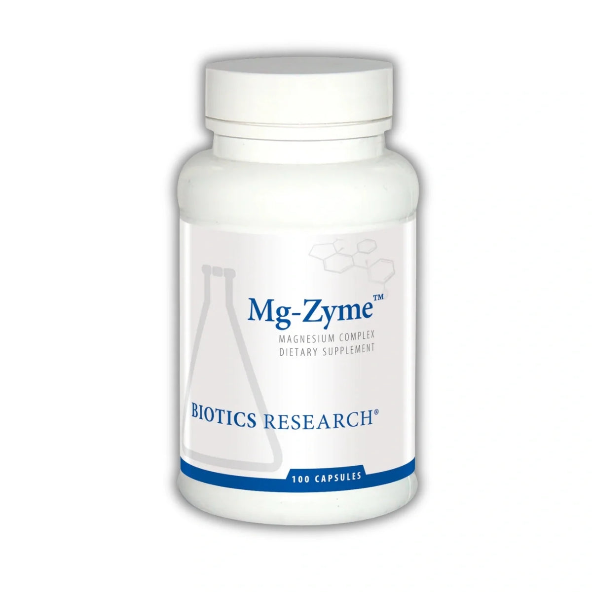 Mg-Zyme Magnesium – 100 Capsules – Biotics Research
