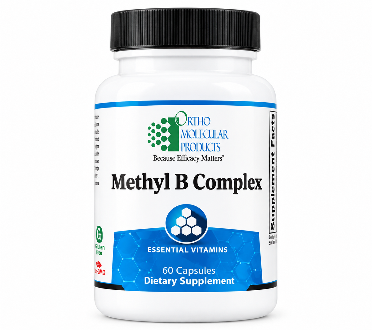Ortho Molecular Products Methyl B Complex bottle