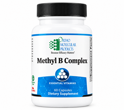 Ortho Molecular Products Methyl B Complex bottle