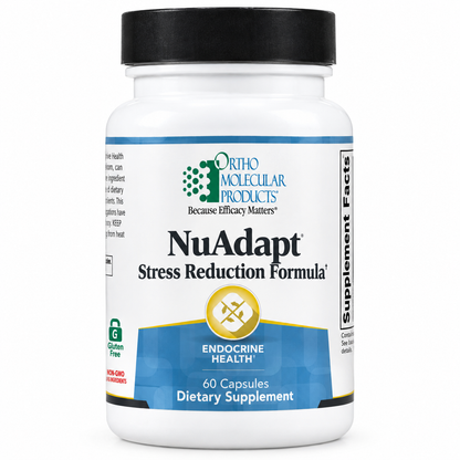 Ortho Molecular Products NuAdapt 60 capsules bottle