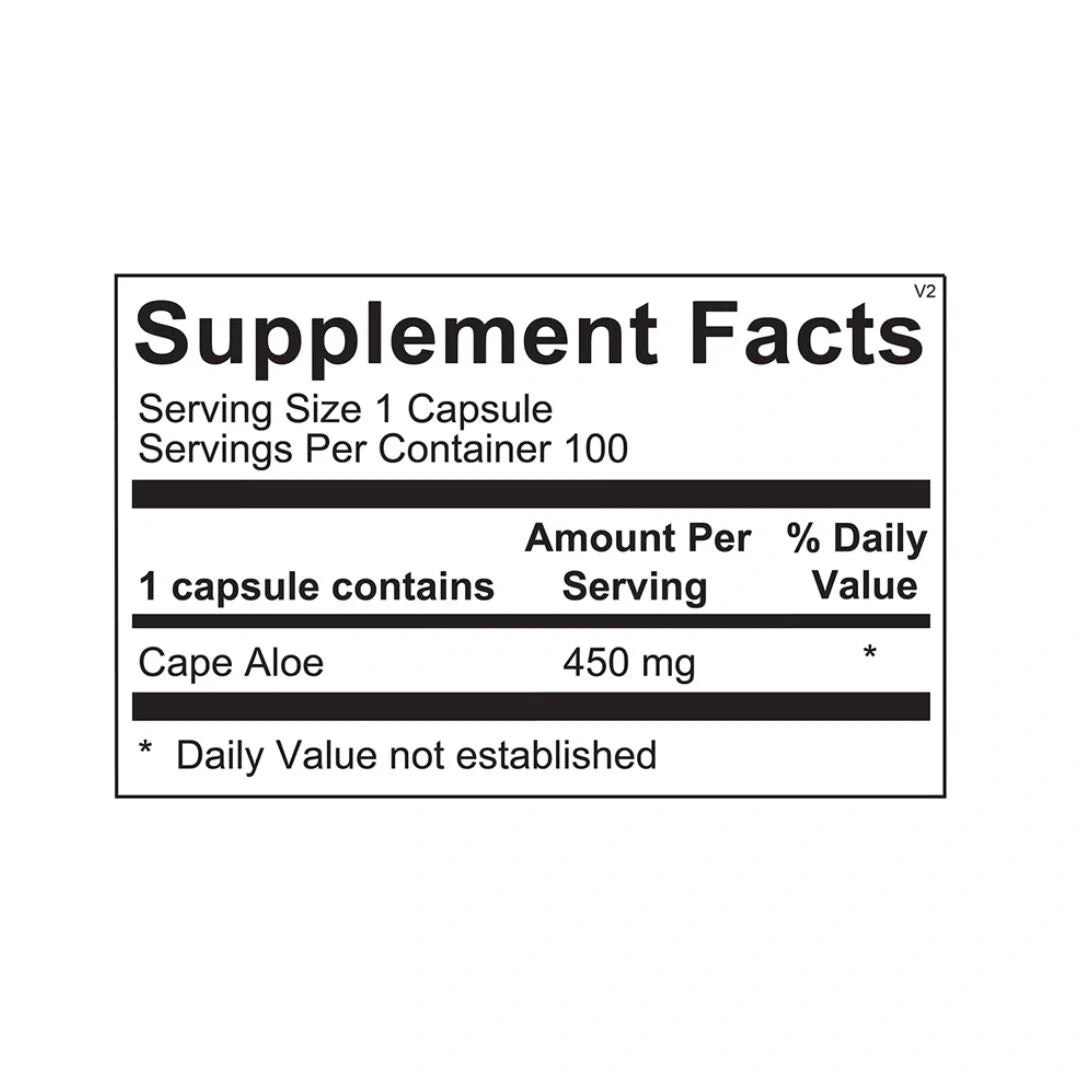 Super Aloe 450 – 100 Capsules – Ortho Molecular Products