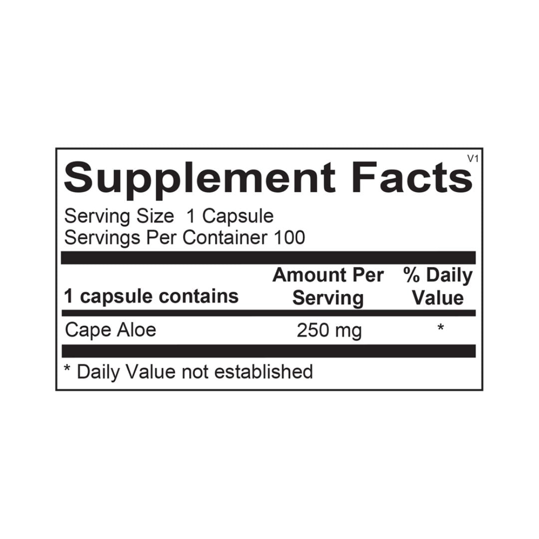 Super Aloe 250 – 100 Capsules – Ortho Molecular Products