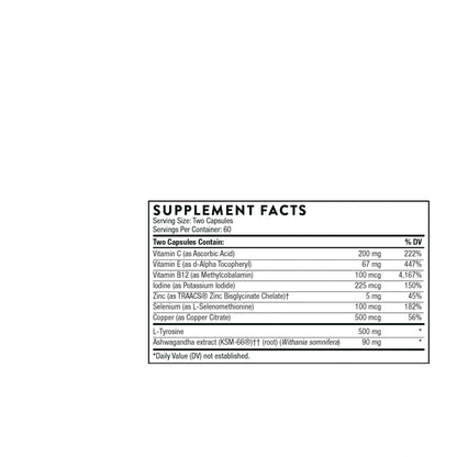 Thyrocsin – 120 Capsules – Thorne